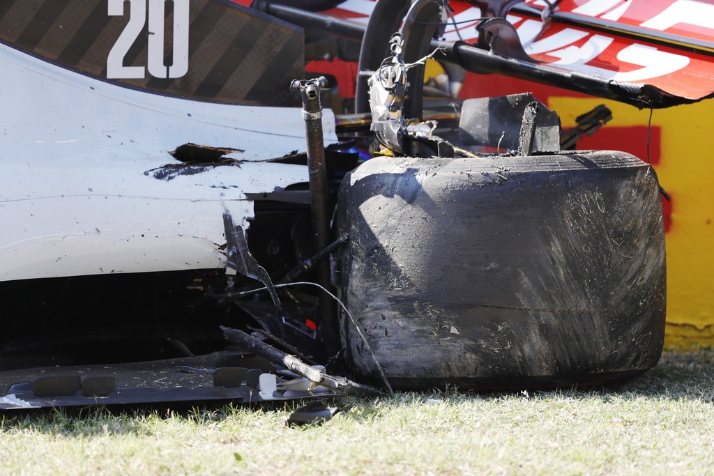 En trist afslutning, på det Toskanske Grand Prix
(Foto: LAT Photo / Glen Dunbar / Haas F1 Team)